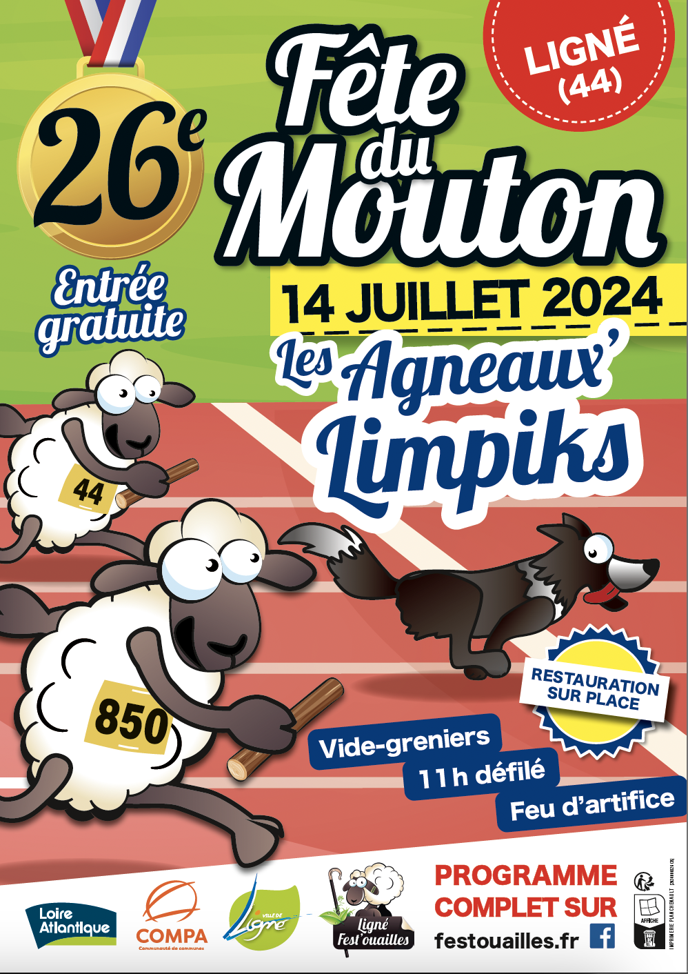 Affiche 26e Fete du Mouton