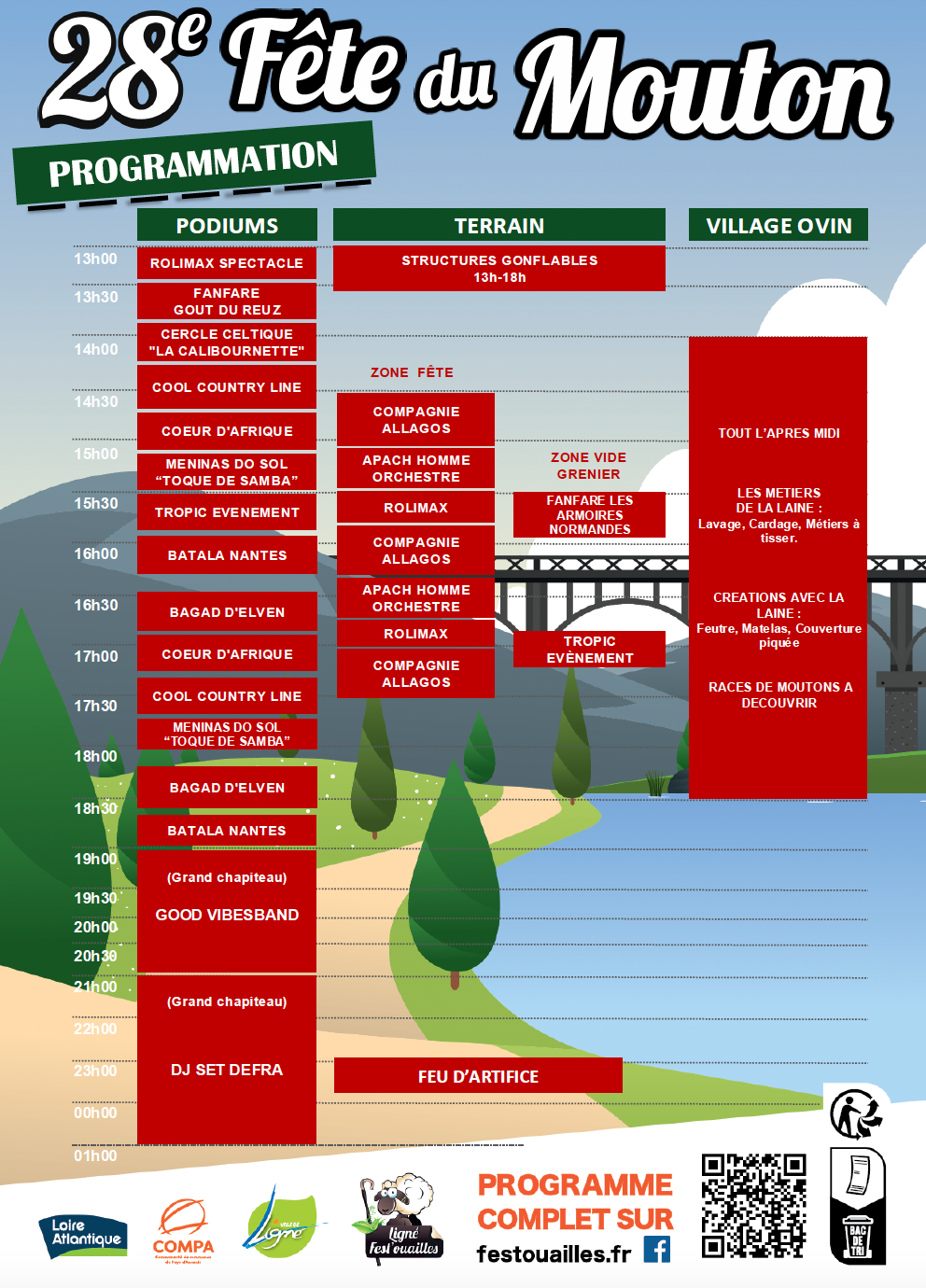 Affiche Terrain 2026 detaille