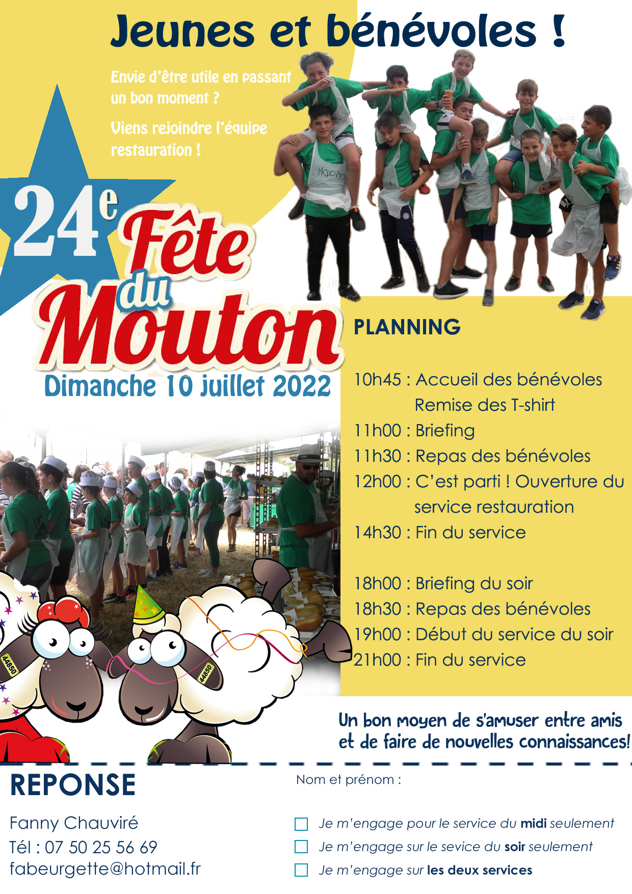 Flyer Fest'ouaille 2022 - Invitation