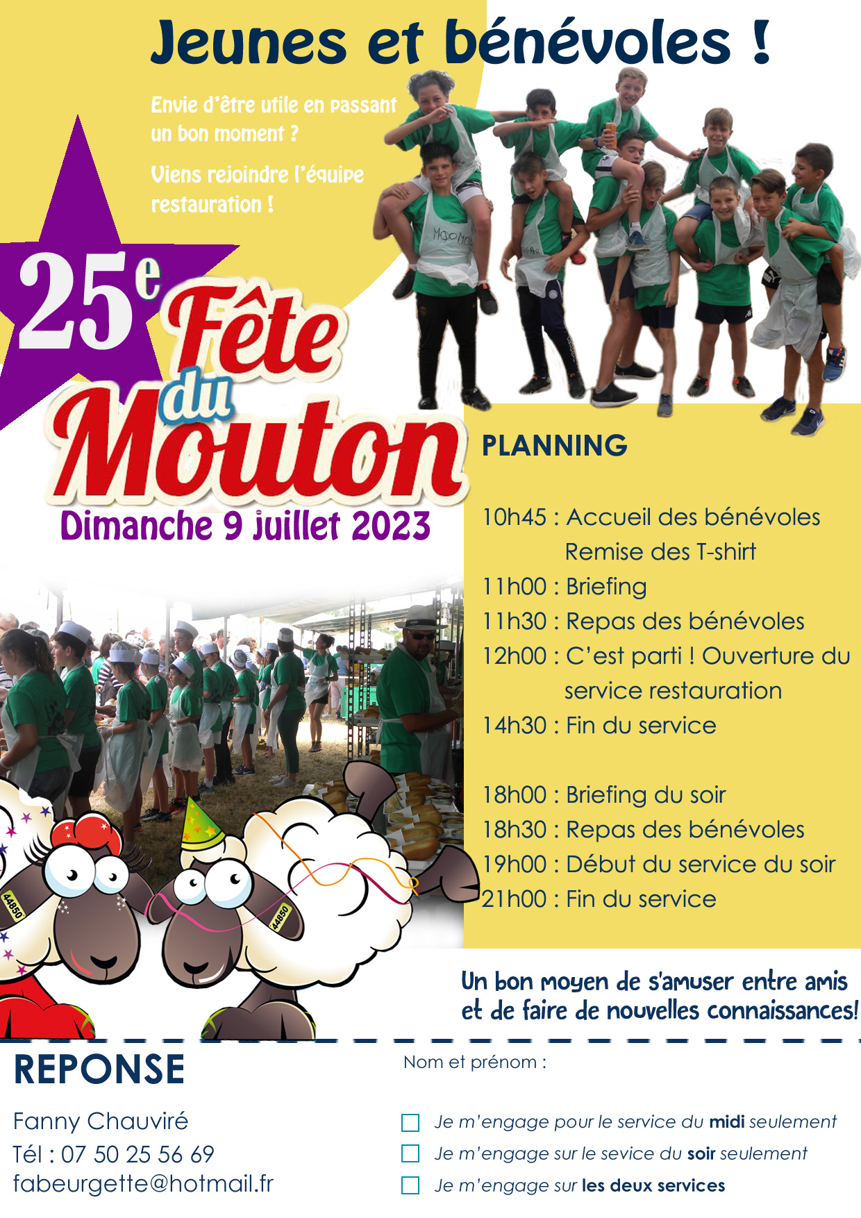 Flyer Fest'ouaille 2023 - Invitation